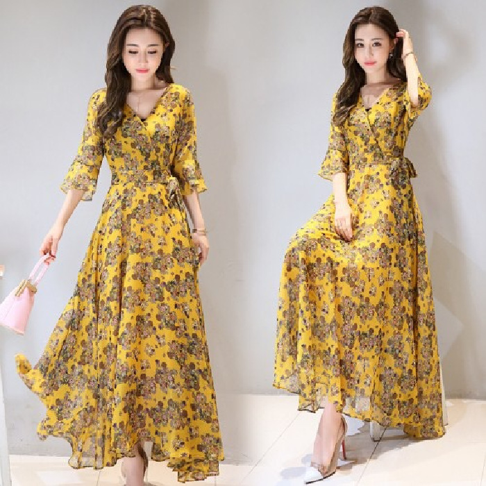 chiffon dress