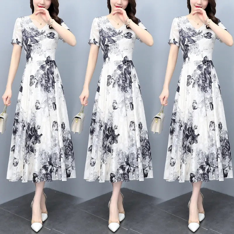 short-sleeved dress
