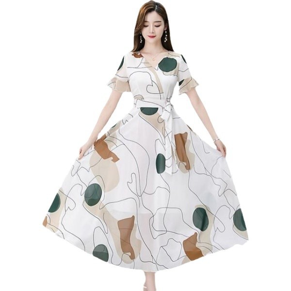 Long skirt dress
