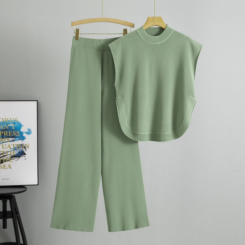 two-piece knit set